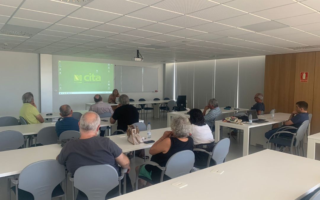 Los socios del proyecto, reunidos este jueves en Technopark-Alcañiz